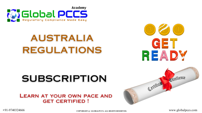 Australia Regulations – Subscription