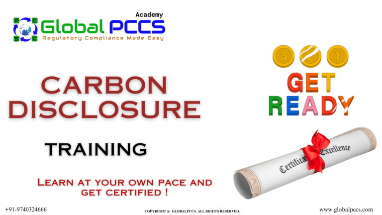 Carbon Disclosure Reporting Training